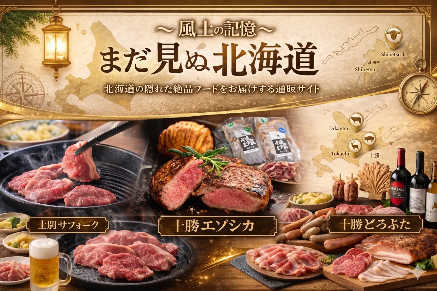 まだ見ぬ北海道 北海道の希少な食材